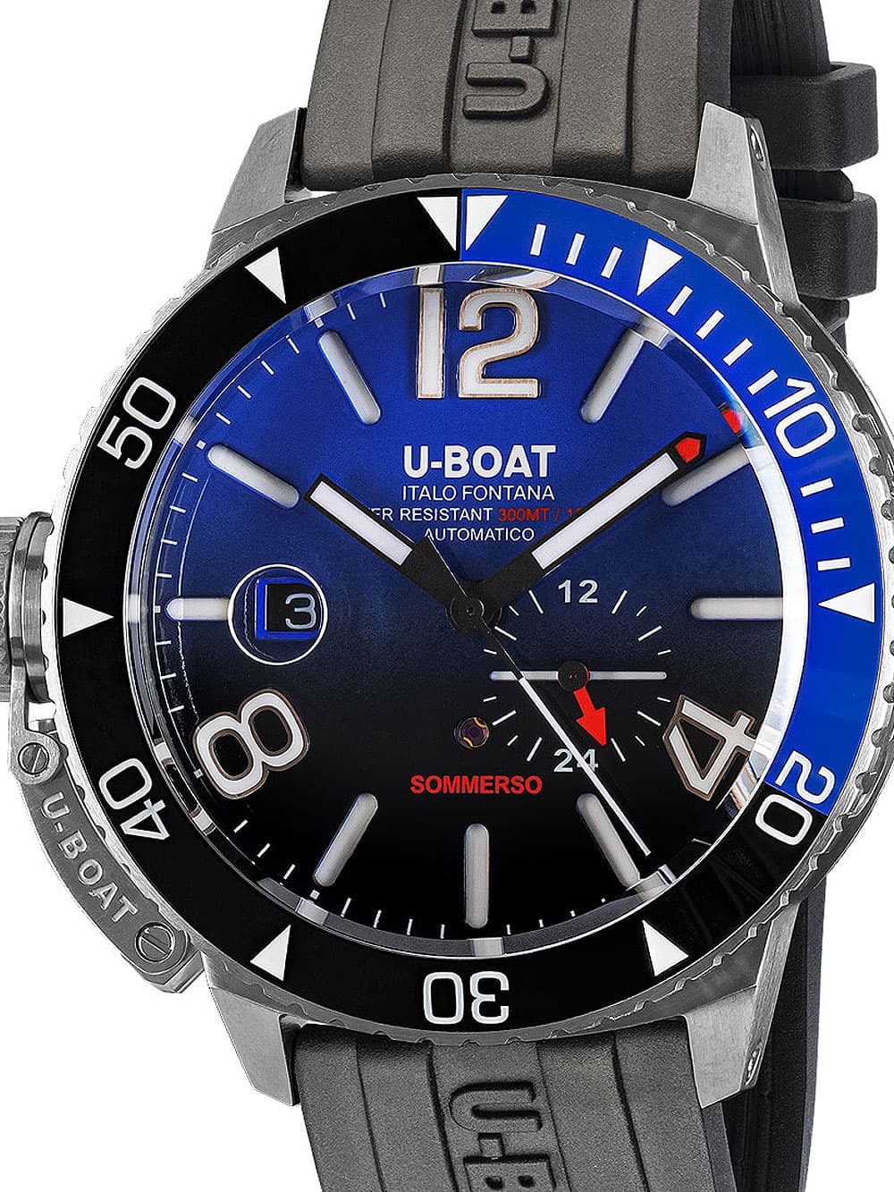 U-Boat 9519 Sommerso Automatik Herrenuhr 46mm 30ATM
