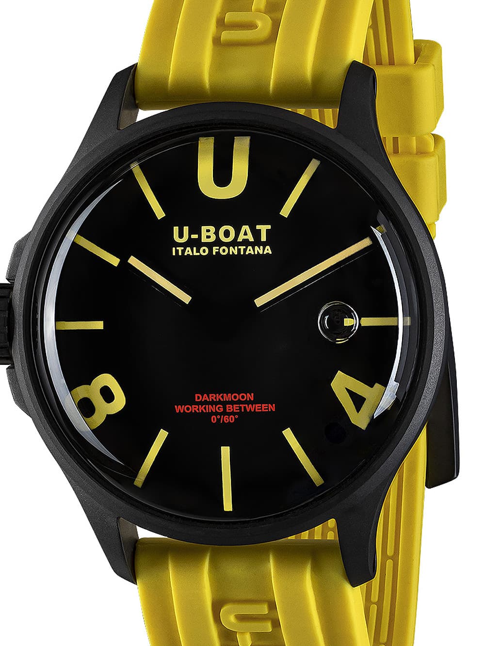 U-Boat 9522/A Darkmoon Yellow IPB Herrenuhr 44mm 5ATM