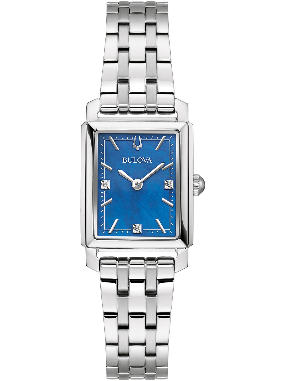 Bulova 96P245 Sutton Damenuhr 21mm 3ATM