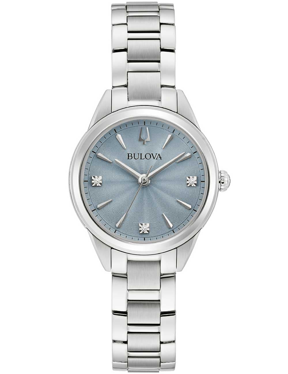 Bulova 96P255 Damenuhr Sutton 28mm 3ATM