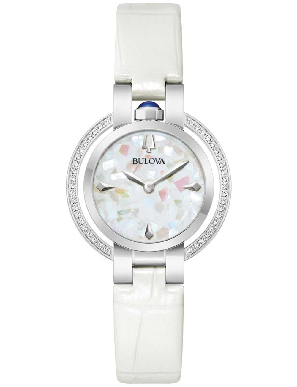 Bulova 96R254 Damenuhr Rubaiyat Diamond Winter 0,25ct 30,5mm 3ATM