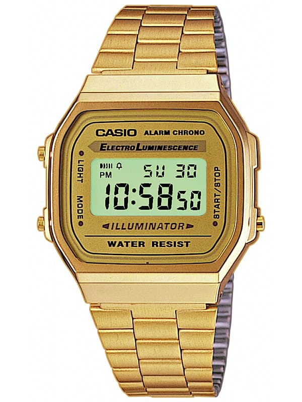 CASIO A168WG-9EF Collection Herrenuhr 35mm 3ATM