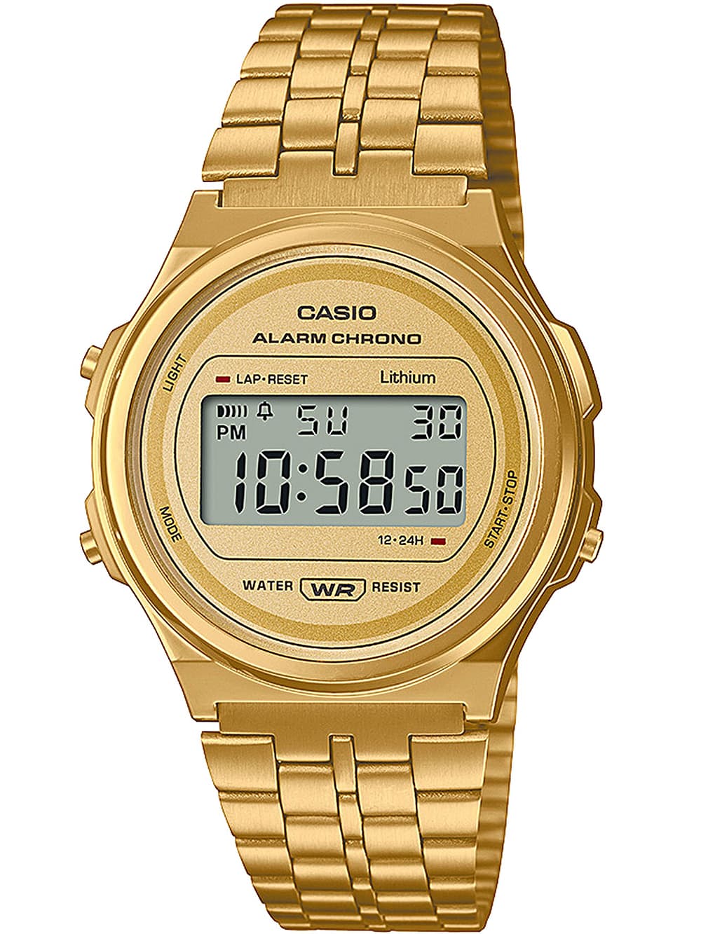 Casio A171WEG-9AEF Vintage Round Unisex Uhr 37mm