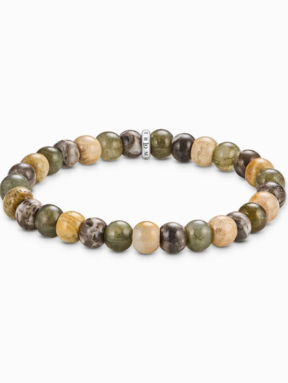 Thomas Sabo A2196-353-7-L19 Unisex Armband Labradorit und Crocodile Jasper