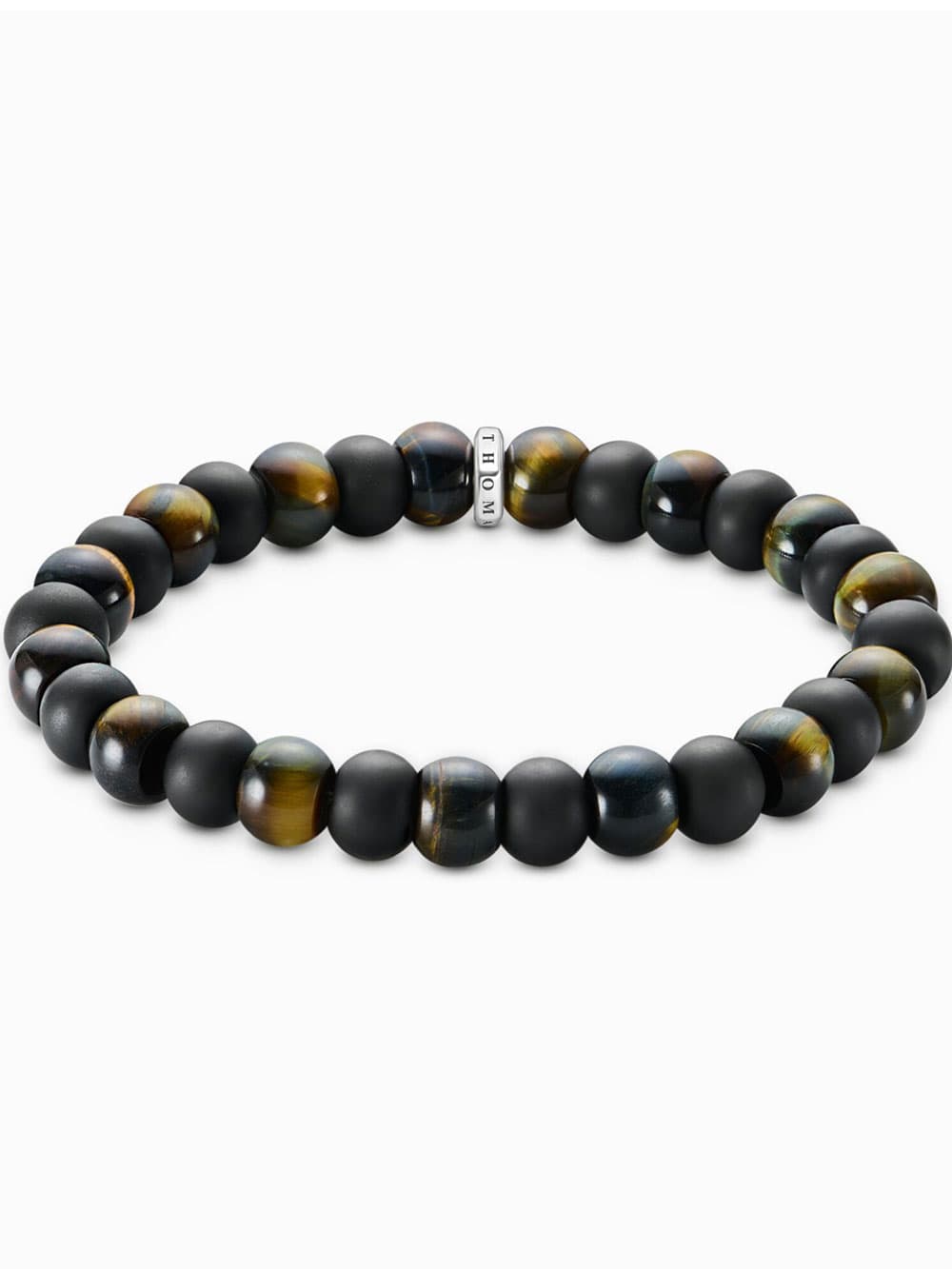 Thomas Sabo A2196-806-11-L19 Unisex Armband Obsidian und Tigerauge