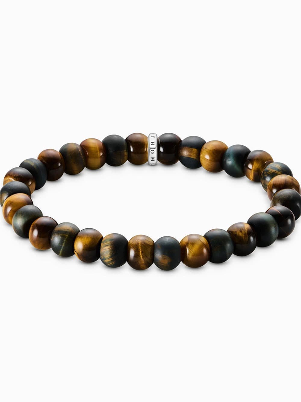 Thomas Sabo A2196-826-2-L19 Unisex Armband Tigerauge Goldbraun