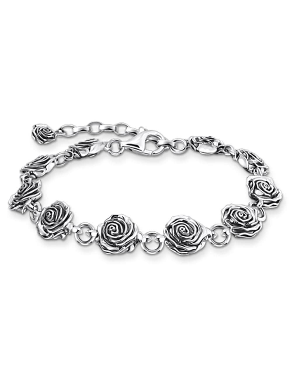Thomas Sabo A2197-637-21-L19V Armband midnight rose silber
