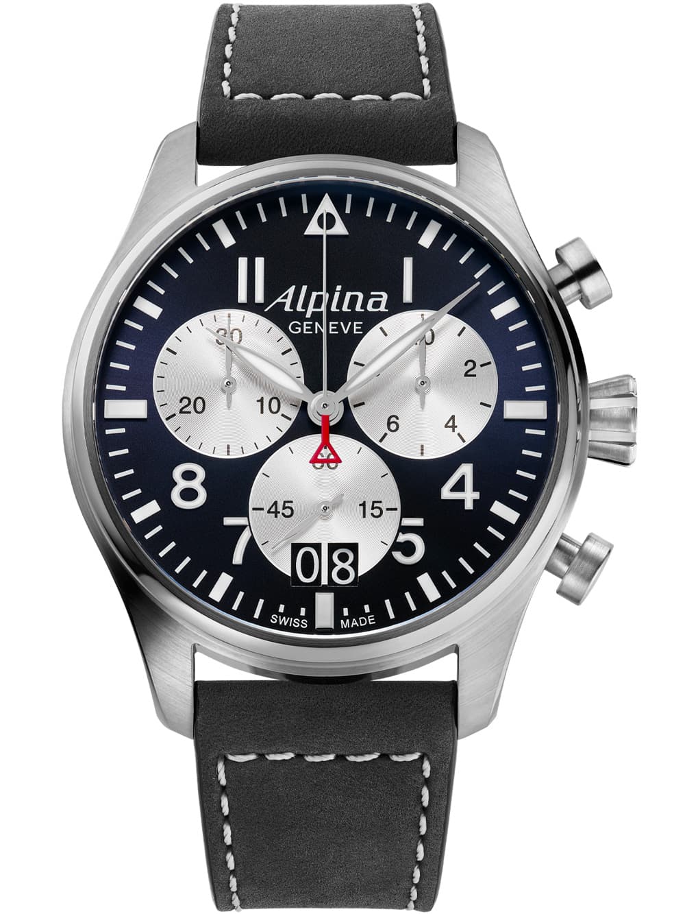 Alpina AL-372NS4S6 Startimer Pilot Chronograph Herrenuhr 44mm