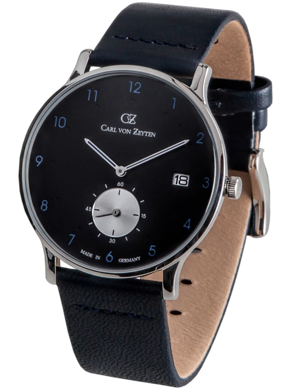 Carl von Zeyten CVZ0018BKBL Herrenuhr Furtwangen 42mm 3ATM