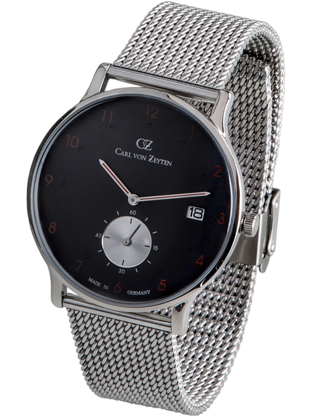 Carl von Zeyten CVZ0018BKMB Herrenuhr Furtwangen 42mm 3ATM