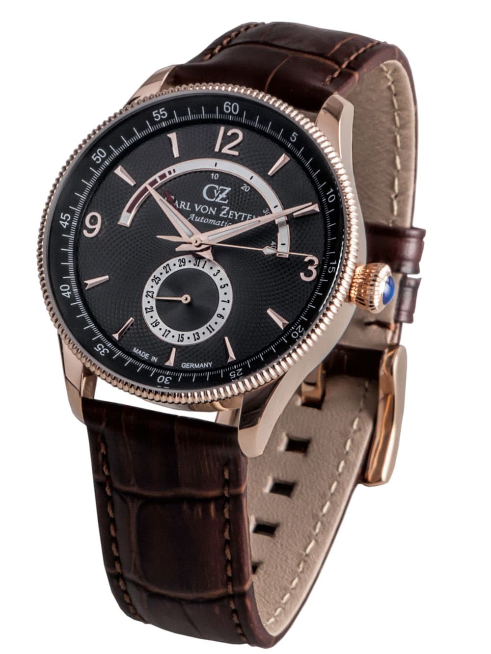 Carl von Zeyten CVZ0032RBK Herrenuhr Neuschwanstein Automatik 42mm 5ATM
