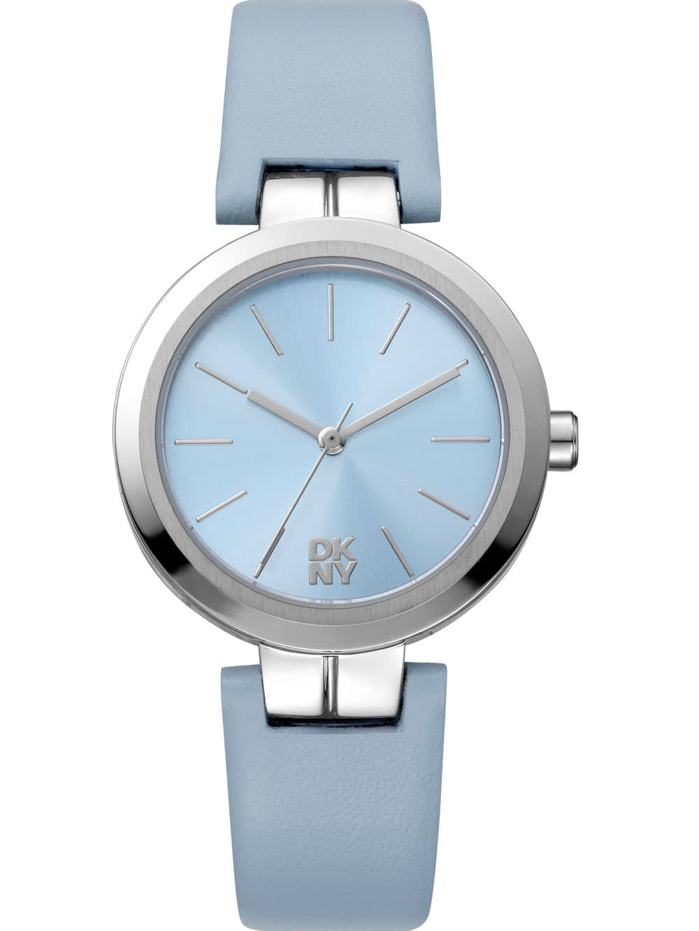 DKNY DK1L045L0015 Damenuhr Downtown Midi Light Blue 32mm 5ATM