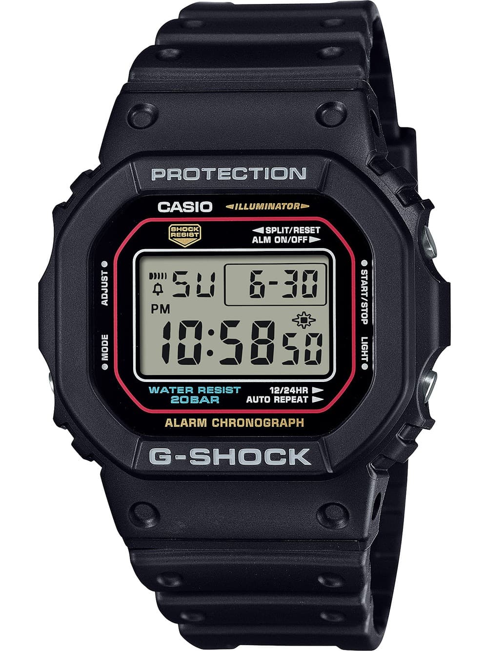 Casio DW-5600RL-1ER Herrenuhr G-Shock Origin 43mm 20ATM