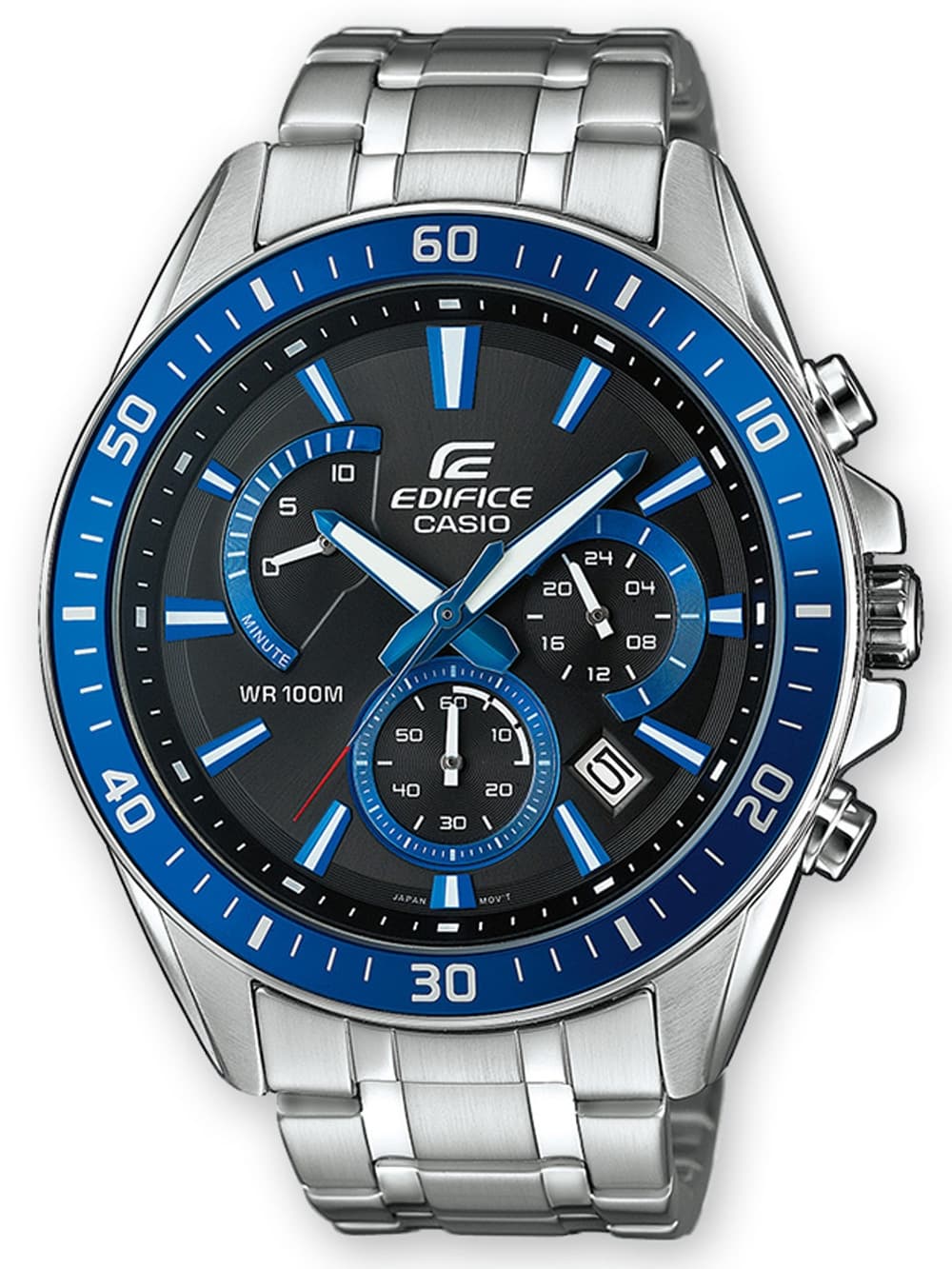 CASIO EFR-552D-1A2VUEF EDIFICE Chronograph Herrenuhr 45mm 10ATM