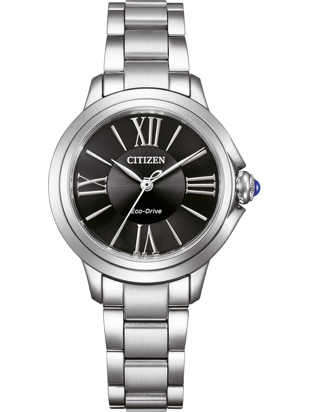 Citizen EM1160-58E Damenuhr L-Line Eco-Drive 30mm 5ATM