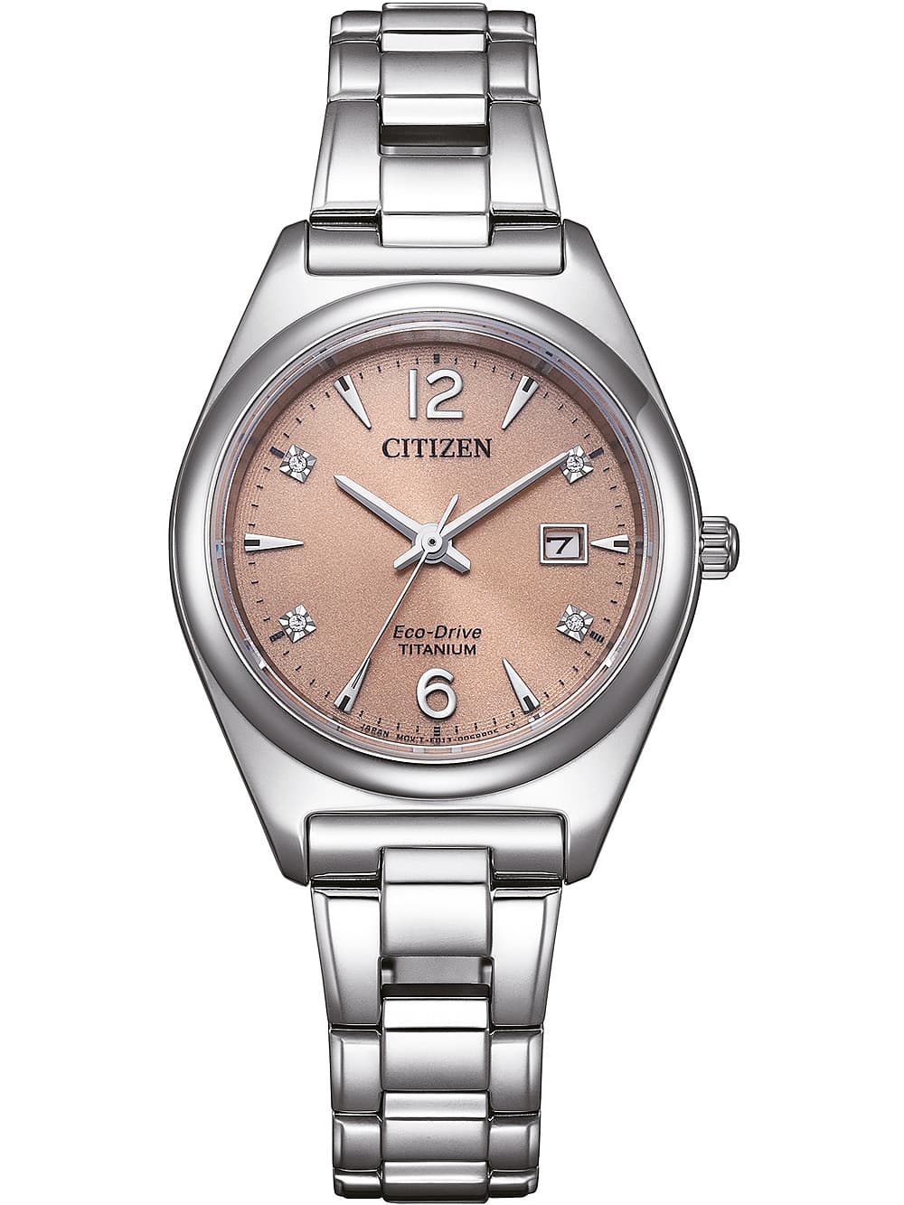 Citizen EW2601-81Z Eco-Drive Titanium Damenuhr 29mm 10ATM