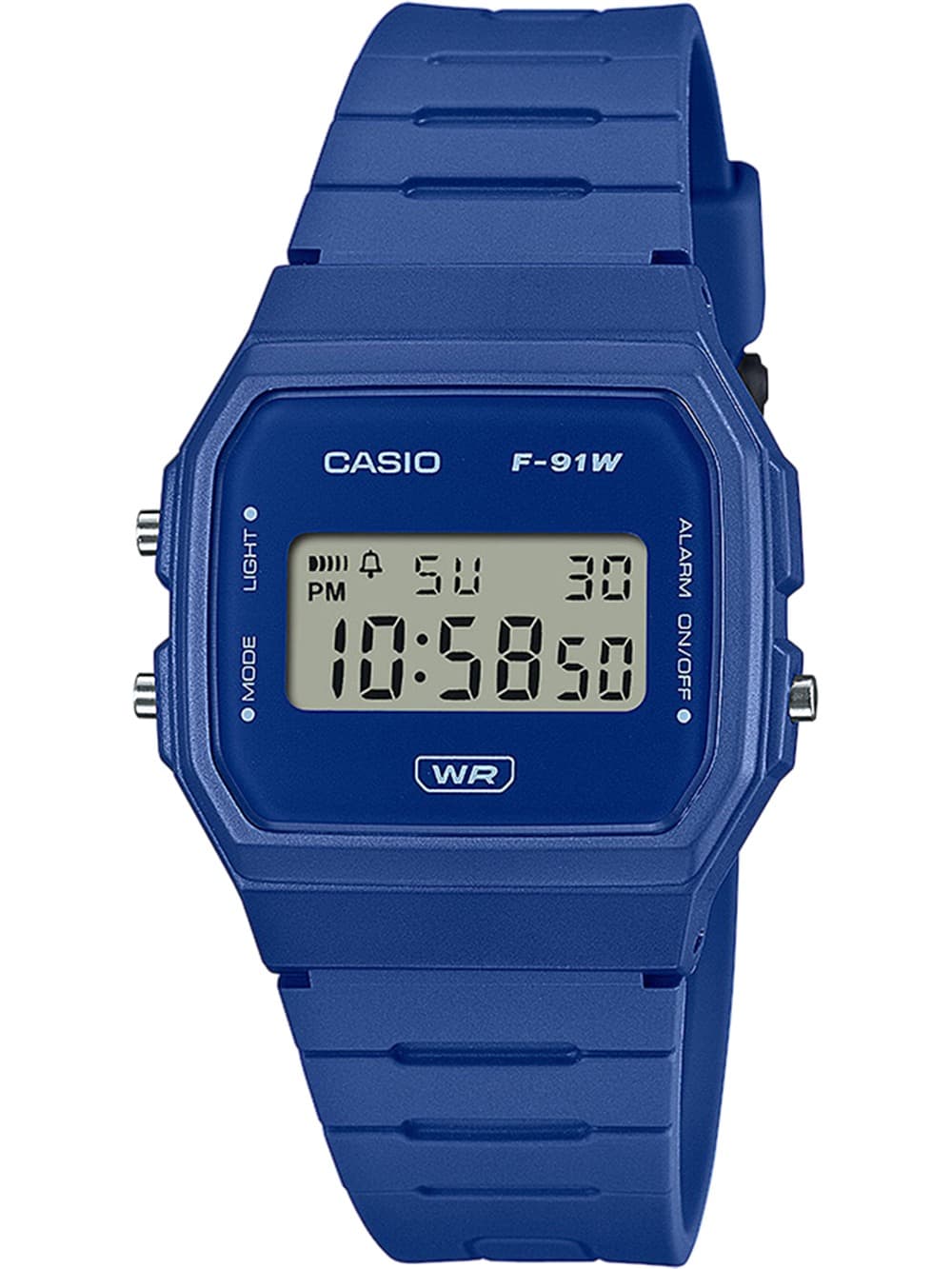 Casio F-91WB-2A1EF Herrenuhr Timeless collection 35mm 1ATM