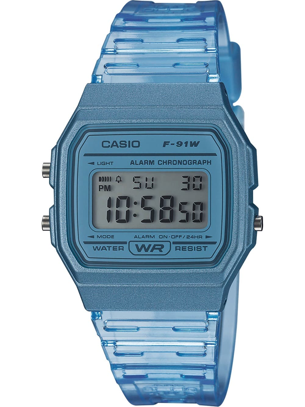 Casio F-91WS-2EF Damenuhr Timeless collection 33mm 1ATM
