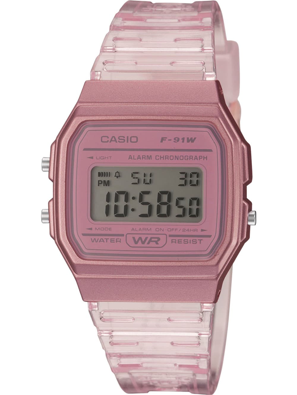 Casio F-91WS-4EF Damenuhr Timeless collection 33mm 1ATM