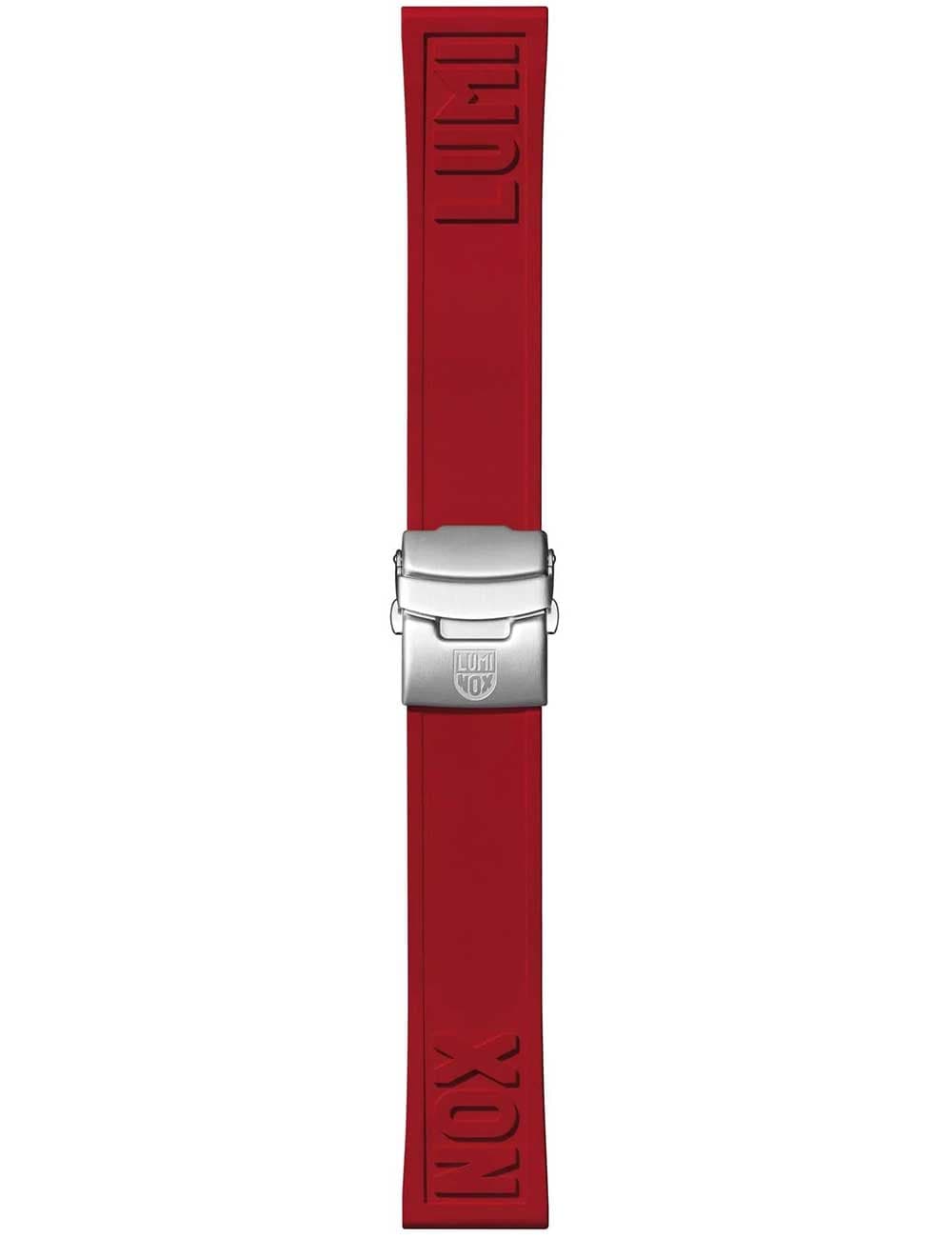 Luminox FPX.2406.30Q.K Kautschuk Armband [24 mm] rot