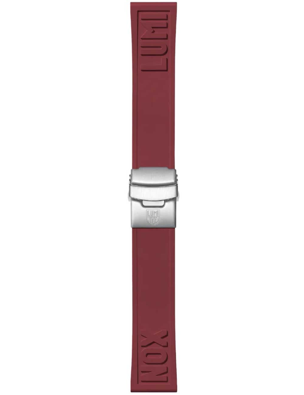 Luminox FP2406.32Q Kautschuk Armband [24 mm] weinrot
