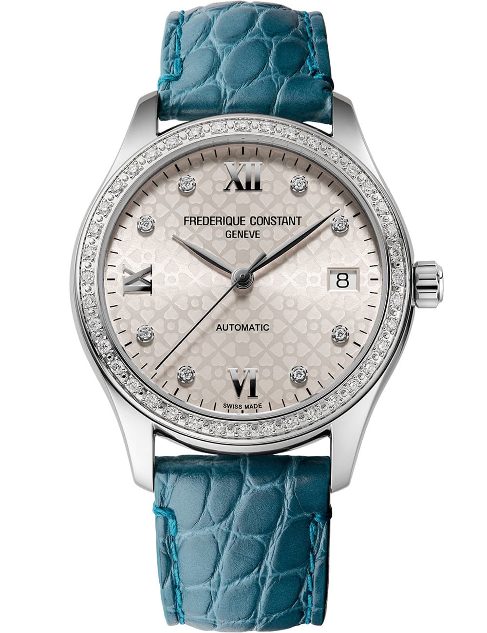 Frederique Constant FC-303LGD3BD6 Damenuhr Classic Diamant Automatik 36mm 5ATM