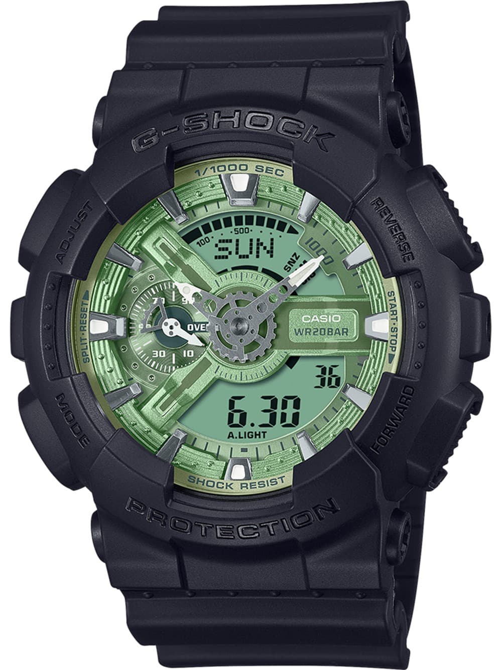 Casio GA-110CD-1A3ER Herrenuhr G-Shock Classic 51mm 20ATM
