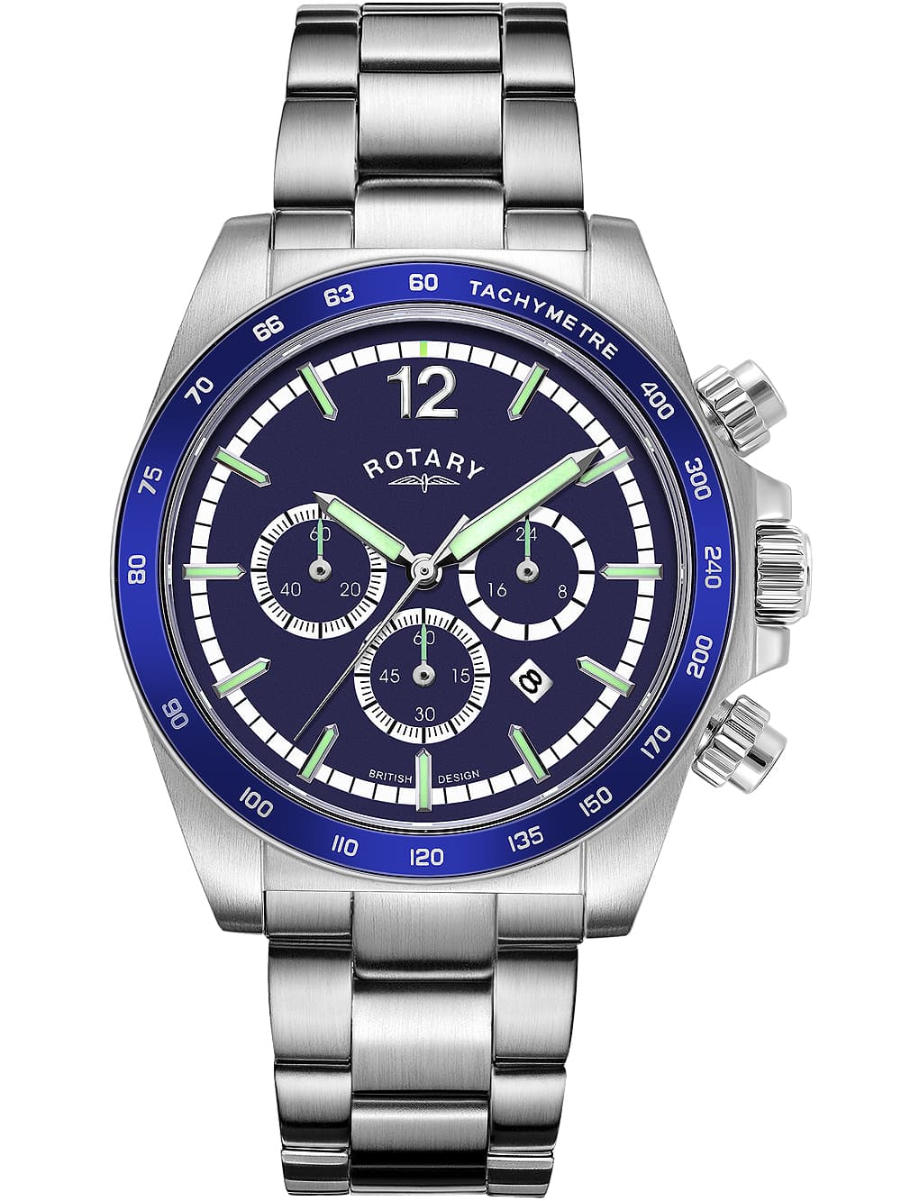 Rotary GB05440/05 Henley Chronograph Herrenuhr 41mm 10ATM