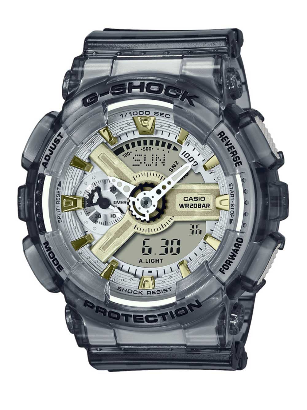 Casio GMA-S110GS-8AER G-Shock Herrenuhr 43mm 20ATM