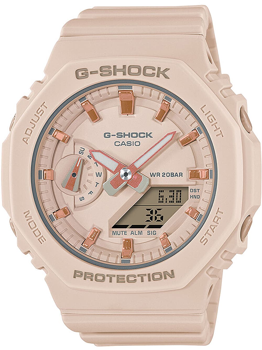 Casio GMA-S2100-4AER G-Shock Unisex Uhr 43mm 20ATM