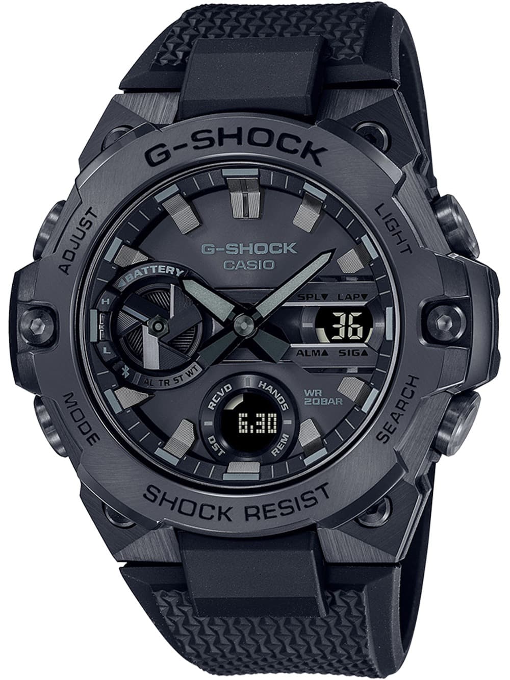 Casio GST-B400BB-1AER Herrenuhr G-Shock G-Steel Funkuhr Solar 50mm 20ATM
