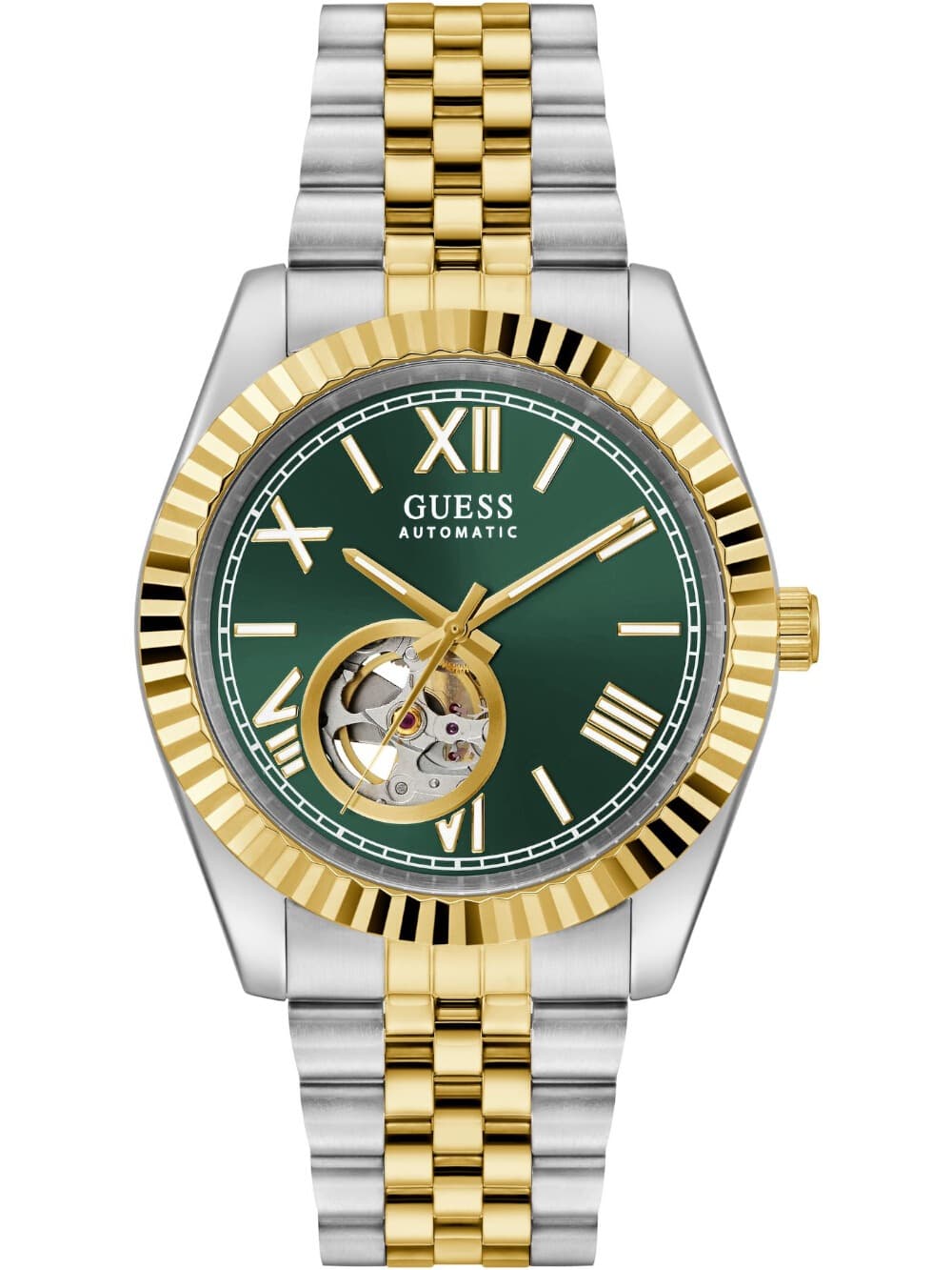 Guess GW0984G4 Herrenuhr Connoisseur Automatik 42mm 5 ATM