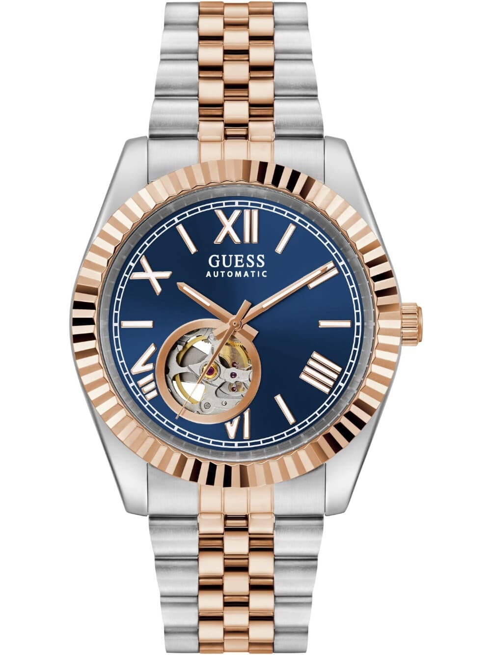 Guess GW0984G5 Herrenuhr Connoisseur Automatik 42mm 5 ATM