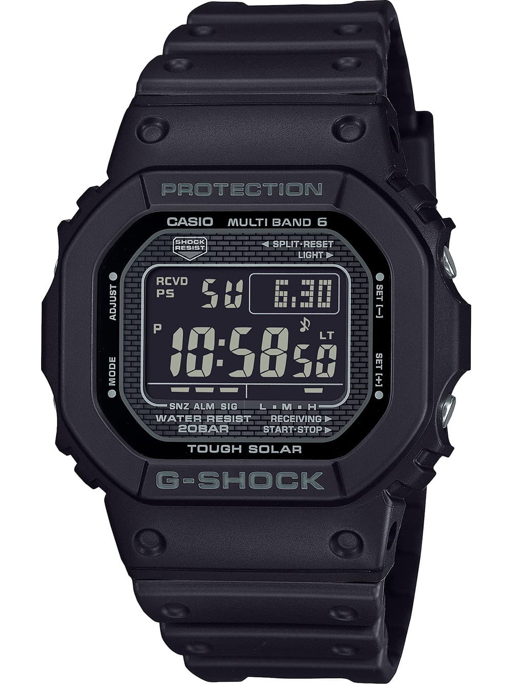 Casio GW-5000HS-1ER Herrenuhr G-Shock Origin Solar 43mm 20ATM