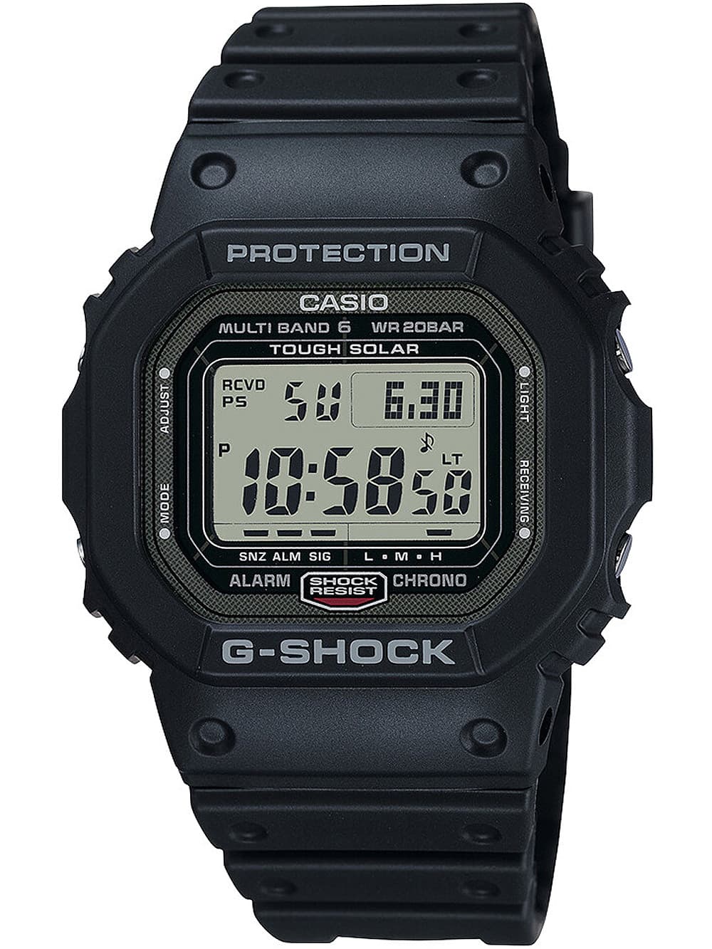 Casio GW-5000U-1ER G-Shock Solar Funkuhr Herrenuhr 43mm 20ATM