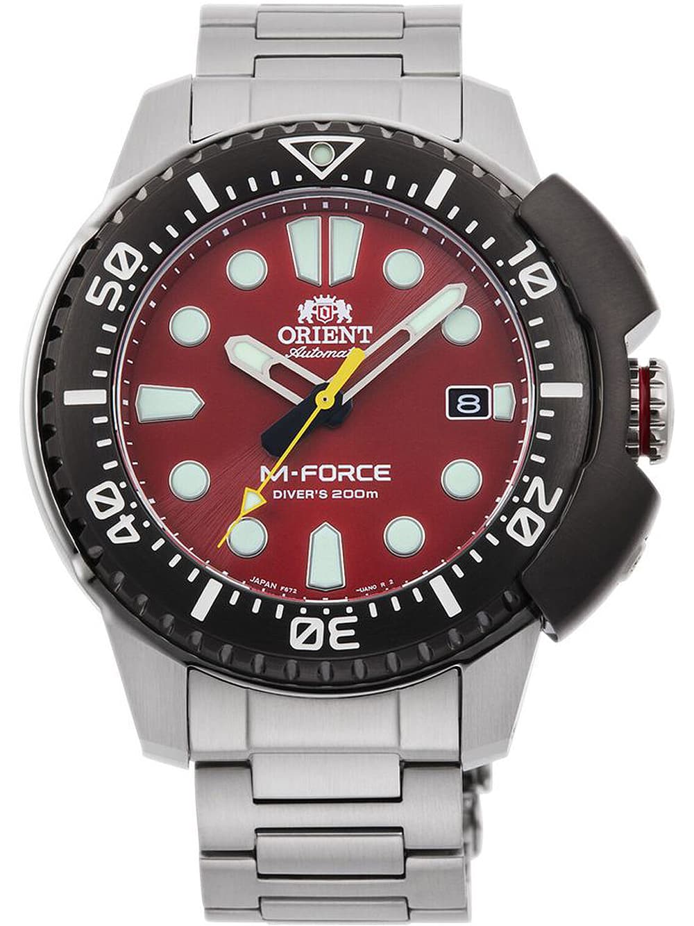 Orient RA-AC0L02R00B M-Force Automatik Herrenuhr 45mm 20ATM