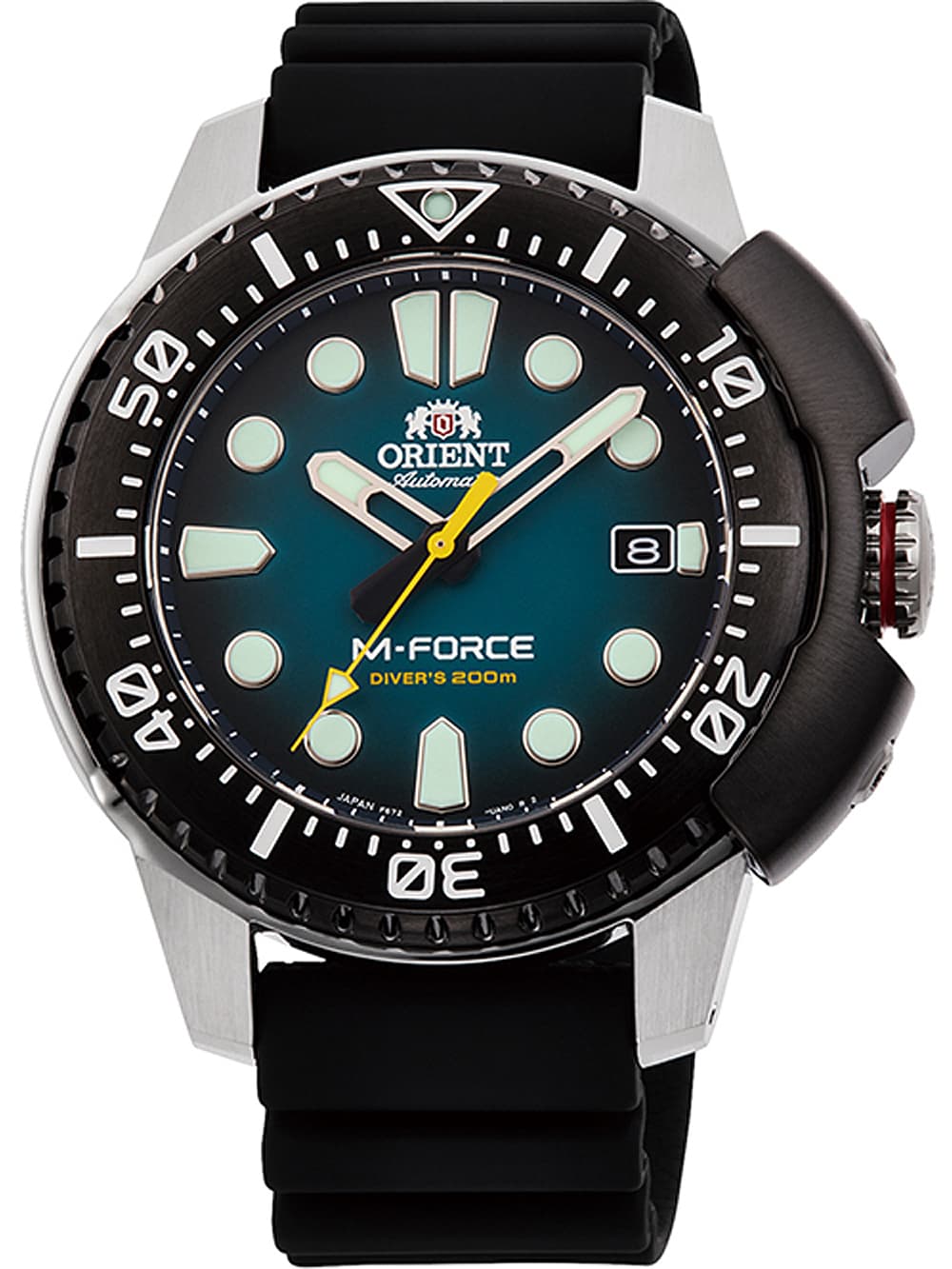 Orient RA-AC0L04L00B M-Force Automatik Herrenuhr 45mm 20ATM