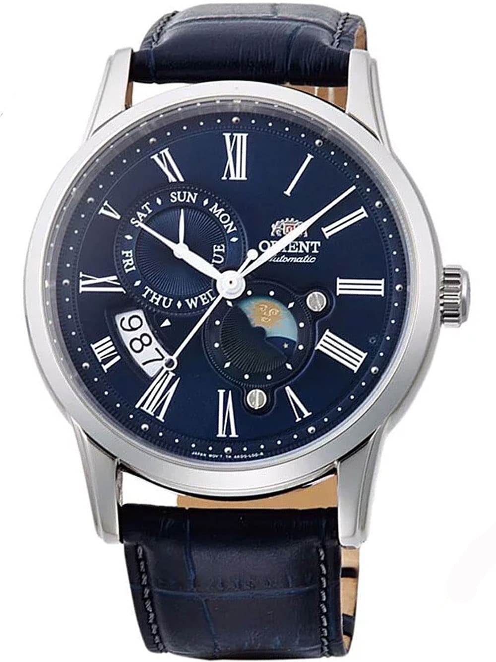 Orient RA-AK0011D30B Mondphase Automatik Herrenuhr 43mm 5ATM