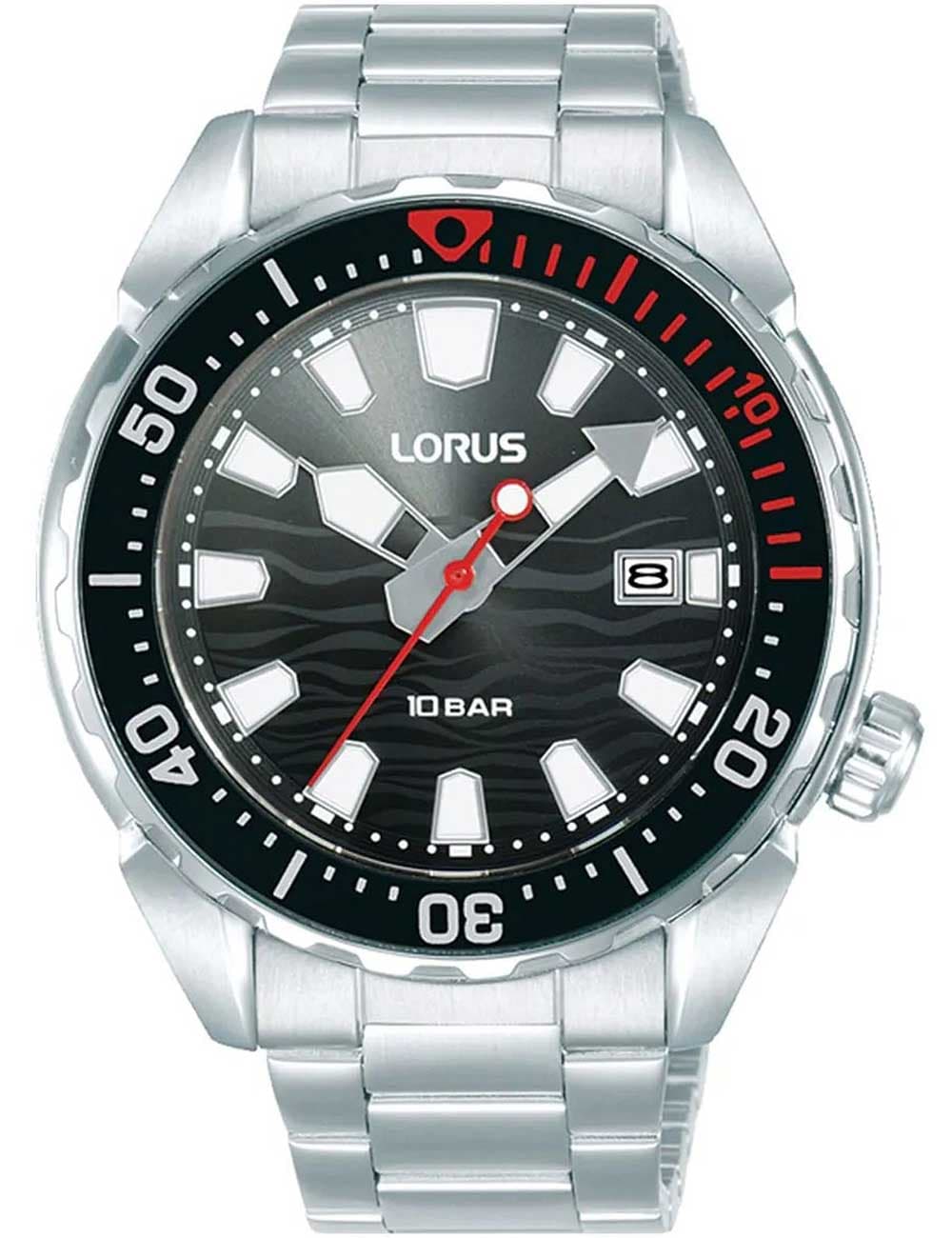 Lorus RH945RX9 Herrenuhr Sports Diver 41mm 10ATM