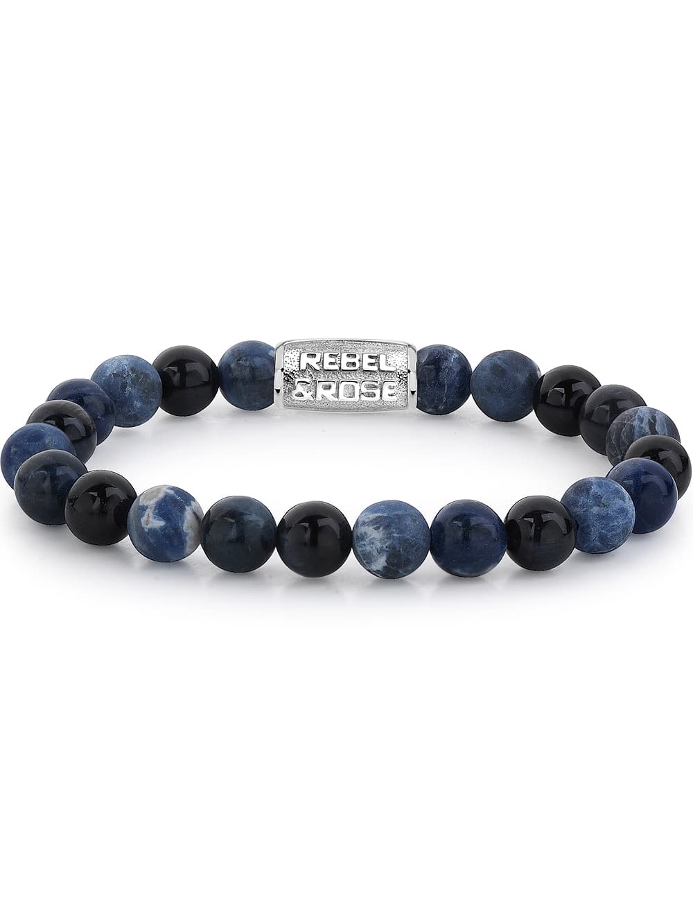 Rebel & Rose Armband Blue Rocks RR-80045-S-L+ Herren