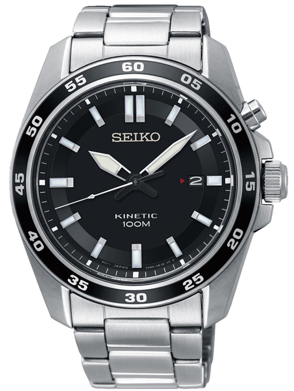 Seiko SKA785P1 Kinetic Herrenuhr 42mm 10ATM