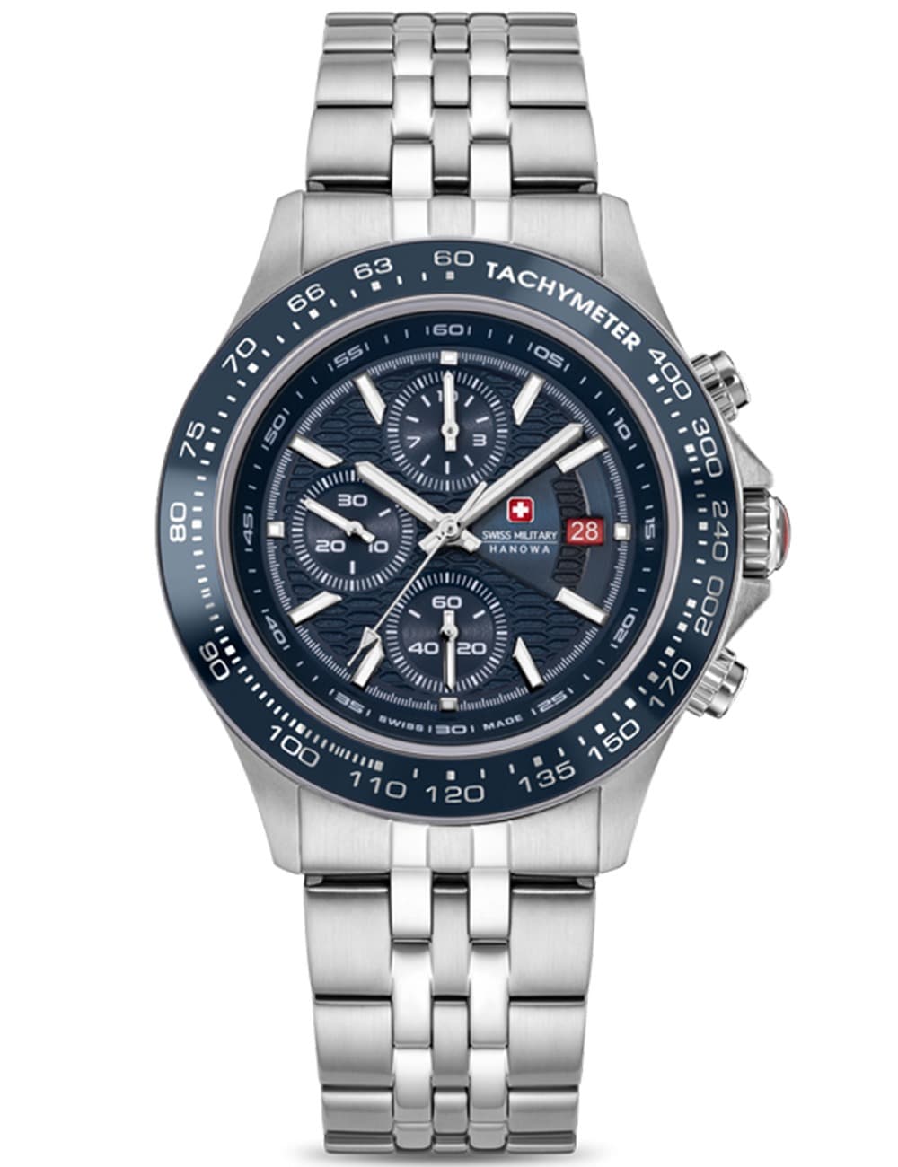 Swiss Military Hanowa SMWGI0003403 Herrenuhr Watchman Chrono 43mm 10ATM