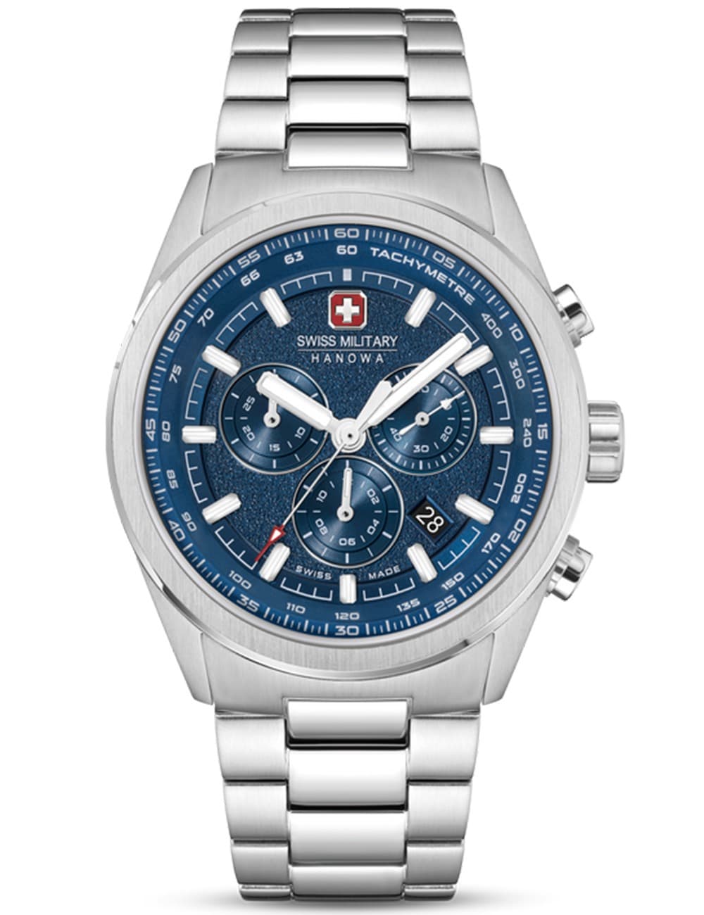 Swiss Military Hanowa SMWGI0004205 Herrenuhr Navalus Pro Chrono 43mm 10ATM