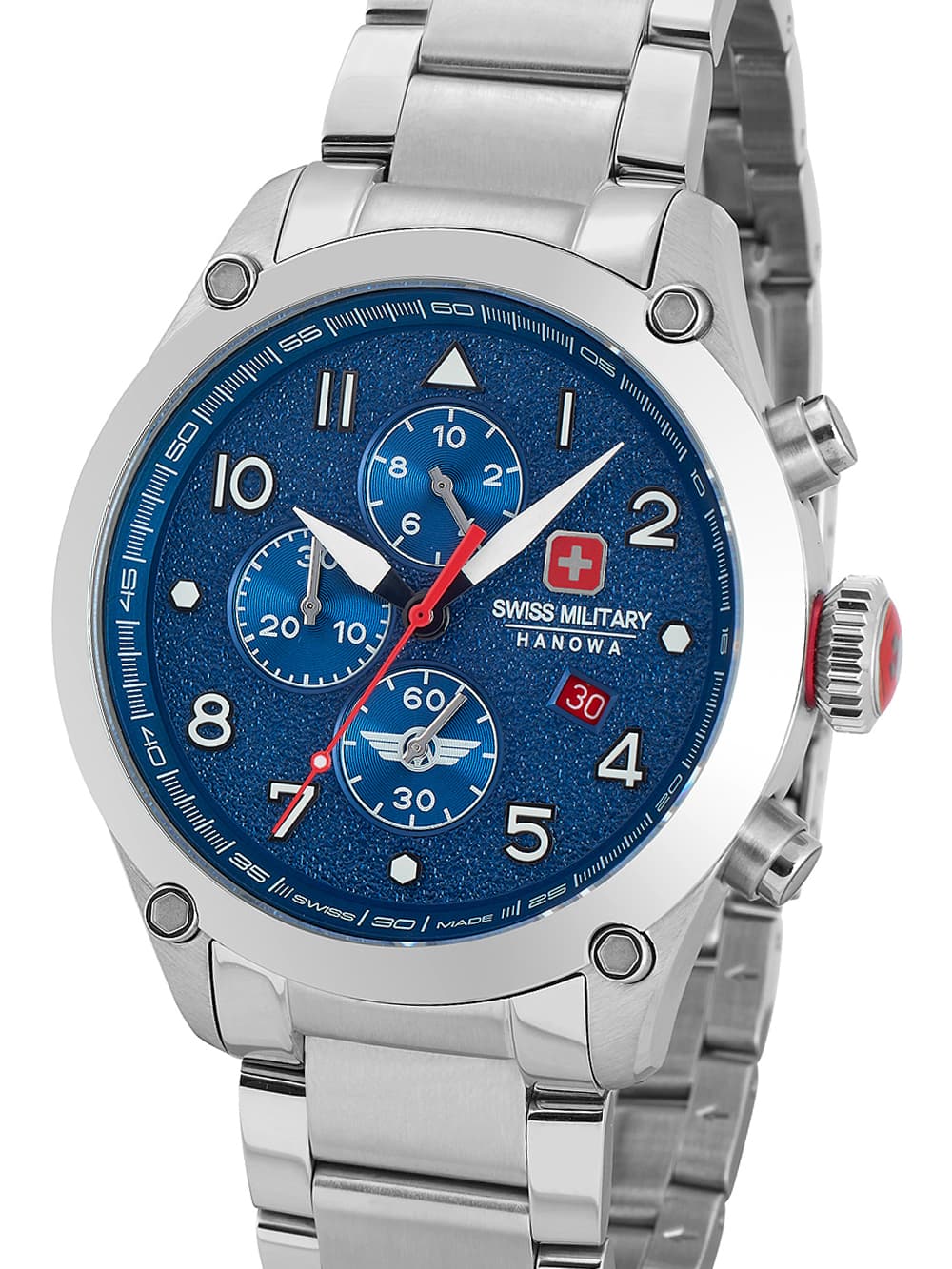 Swiss Military Hanowa SMWGI2101502 Nightflighter Chronograph Herrenuhr 44mm