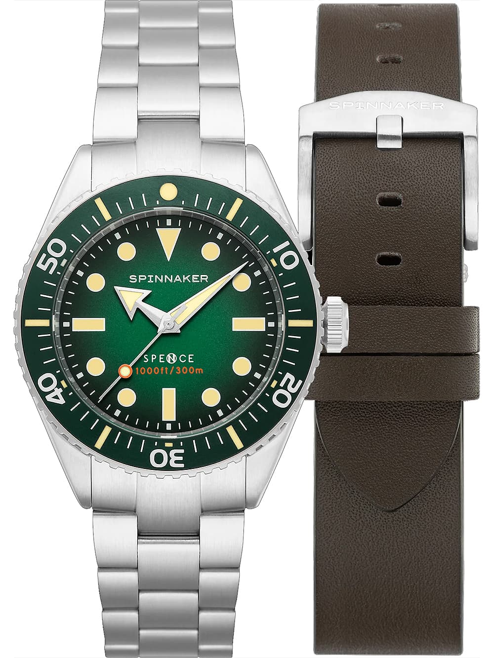 Spinnaker SP-5097-44 Herrenuhr Spence Automatik Diver 40mm 30ATM