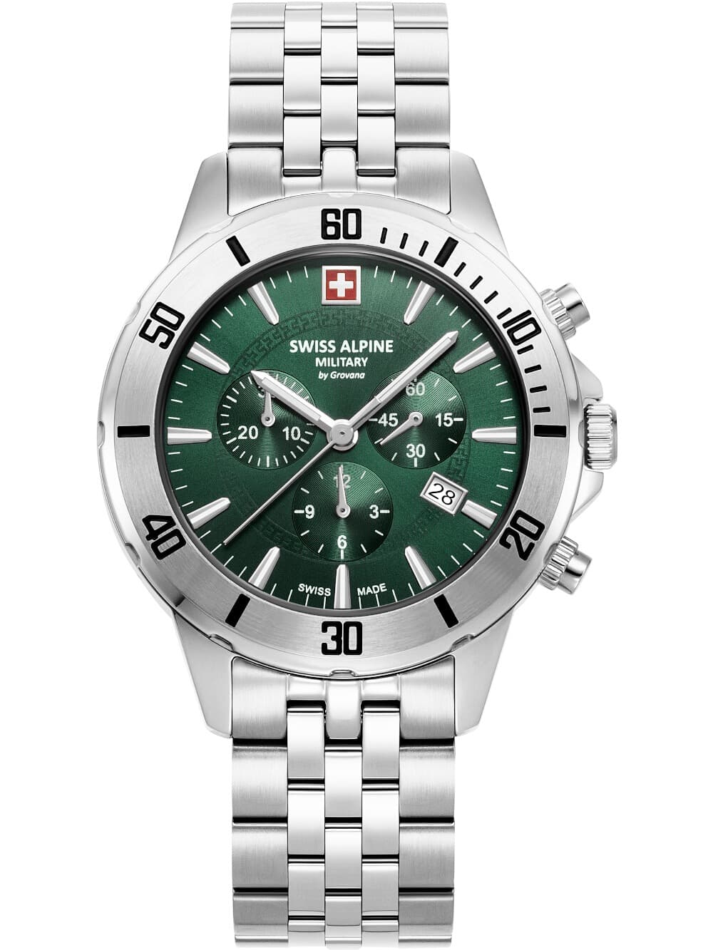 Swiss Alpine Military 7024.9134 Herrenuhr Cruiser Chronograph 44mm 10ATM