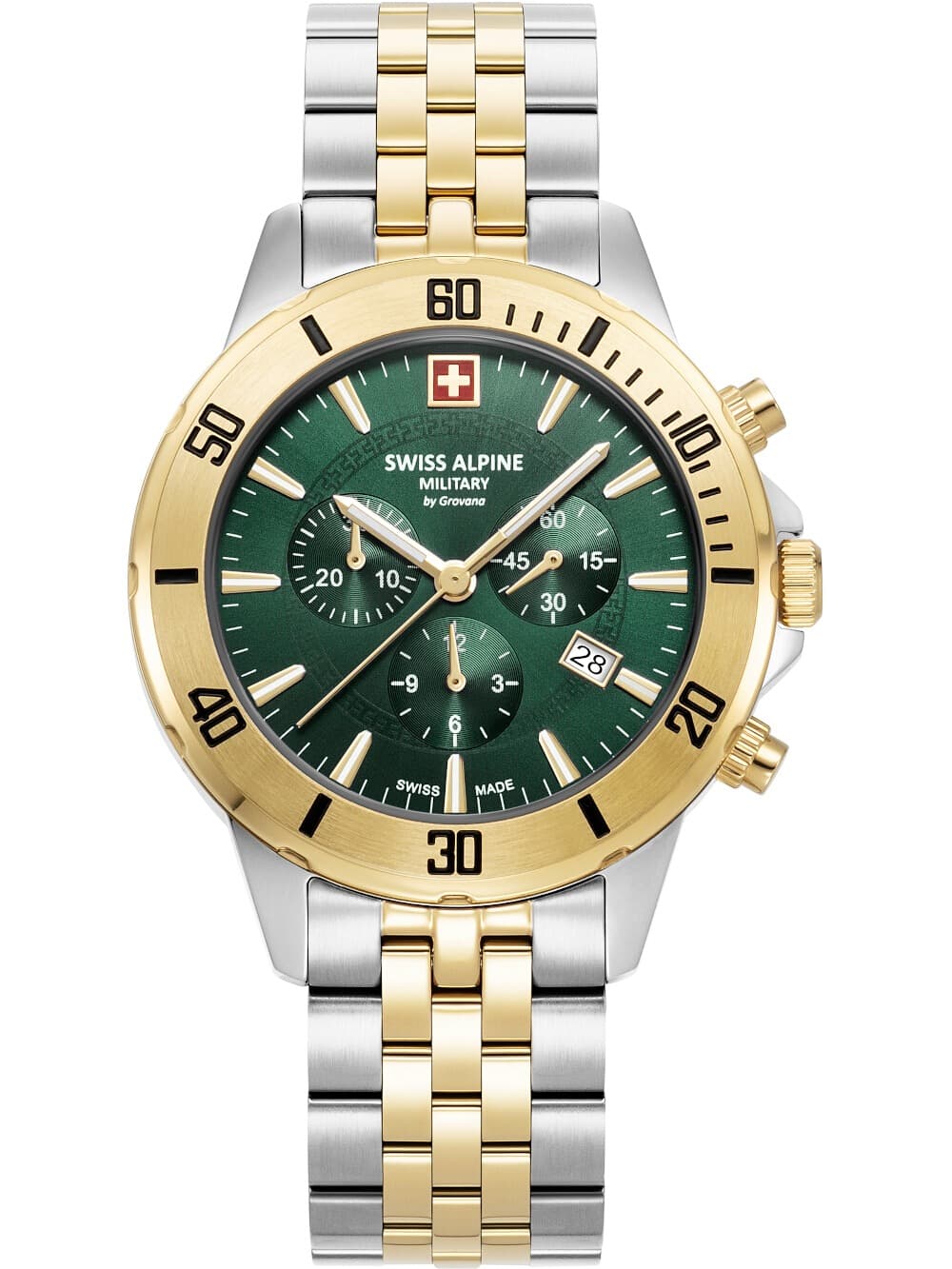 Swiss Alpine Military 7024.9144 Herrenuhr Cruiser Chronograph 44mm 10ATM