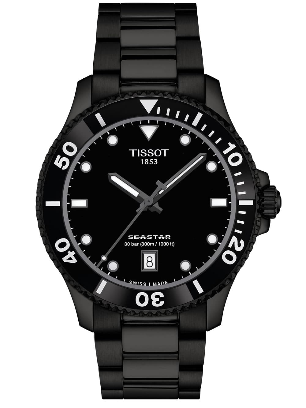 Tissot T1204103305100 Herrenuhr Seastar 1000 Quarz 40mm 30ATM
