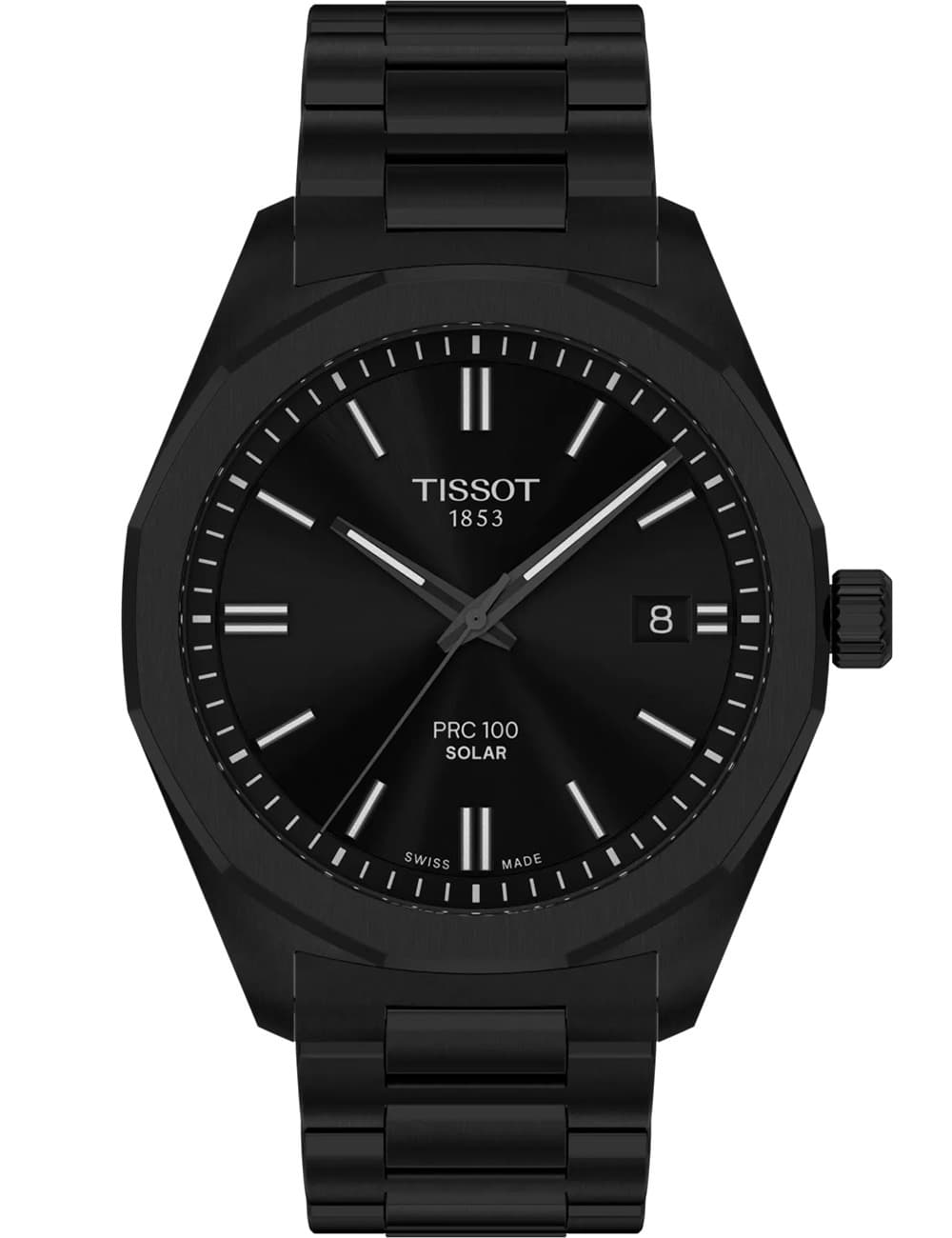 Tissot T1514223305100 Herrenuhr PRC 100 Solar Quartz 39mm 10ATM