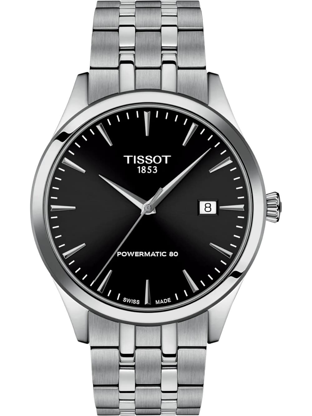 Tissot T1584071105100 Herrenuhr Classic Dream Powermatic-80 40mm 5ATM